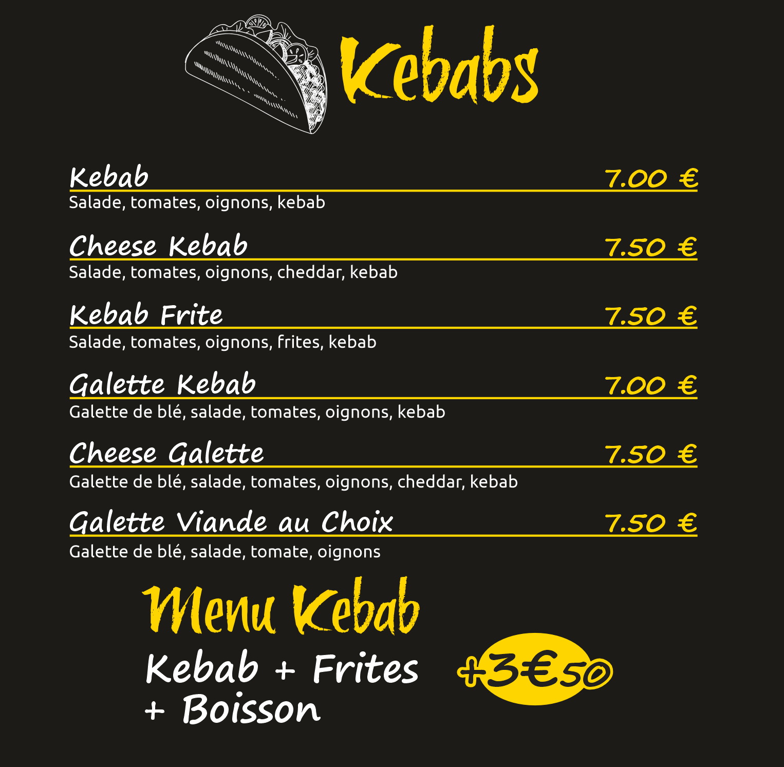 Kebab Le Seven